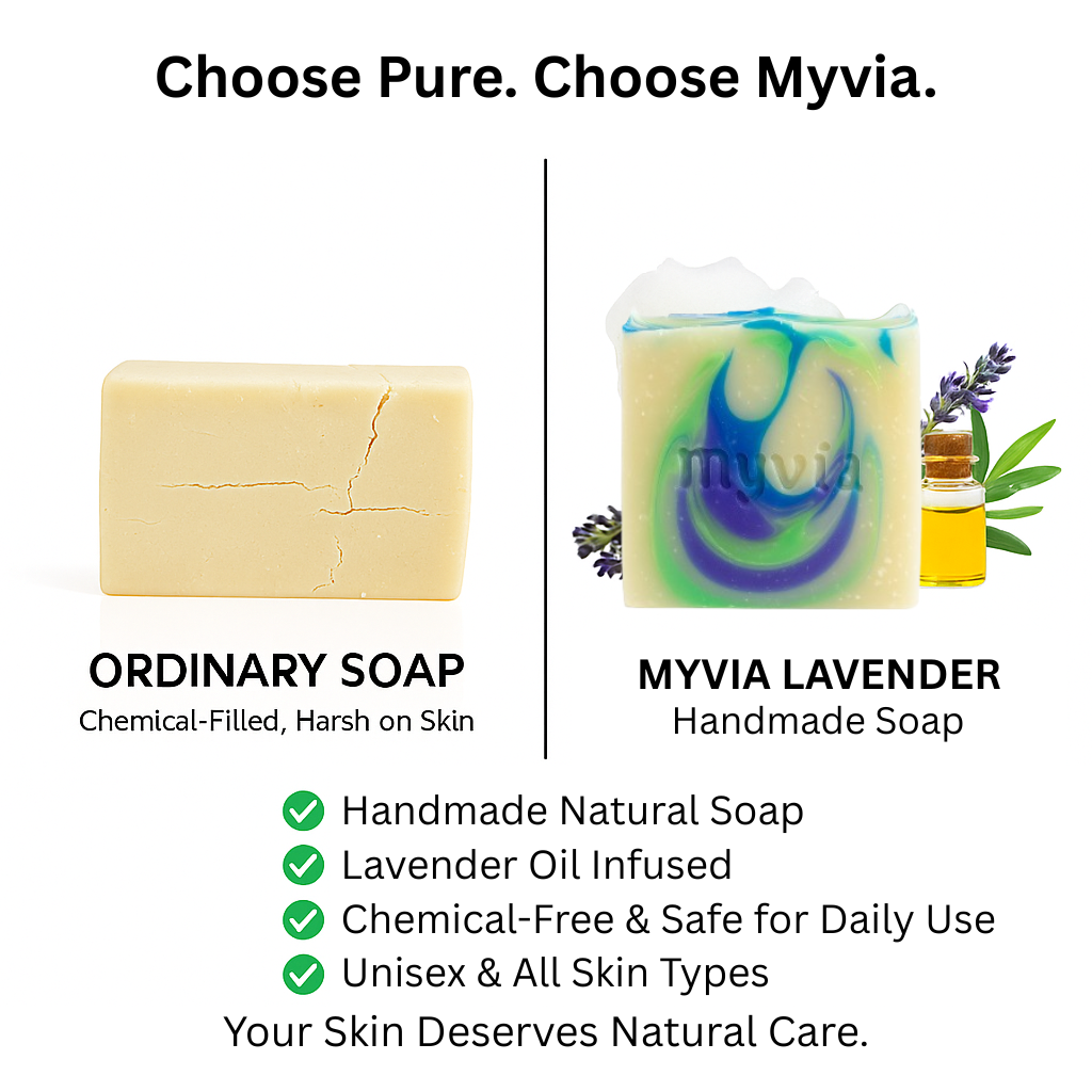 Lavender Cold Process Soap Pack of 2