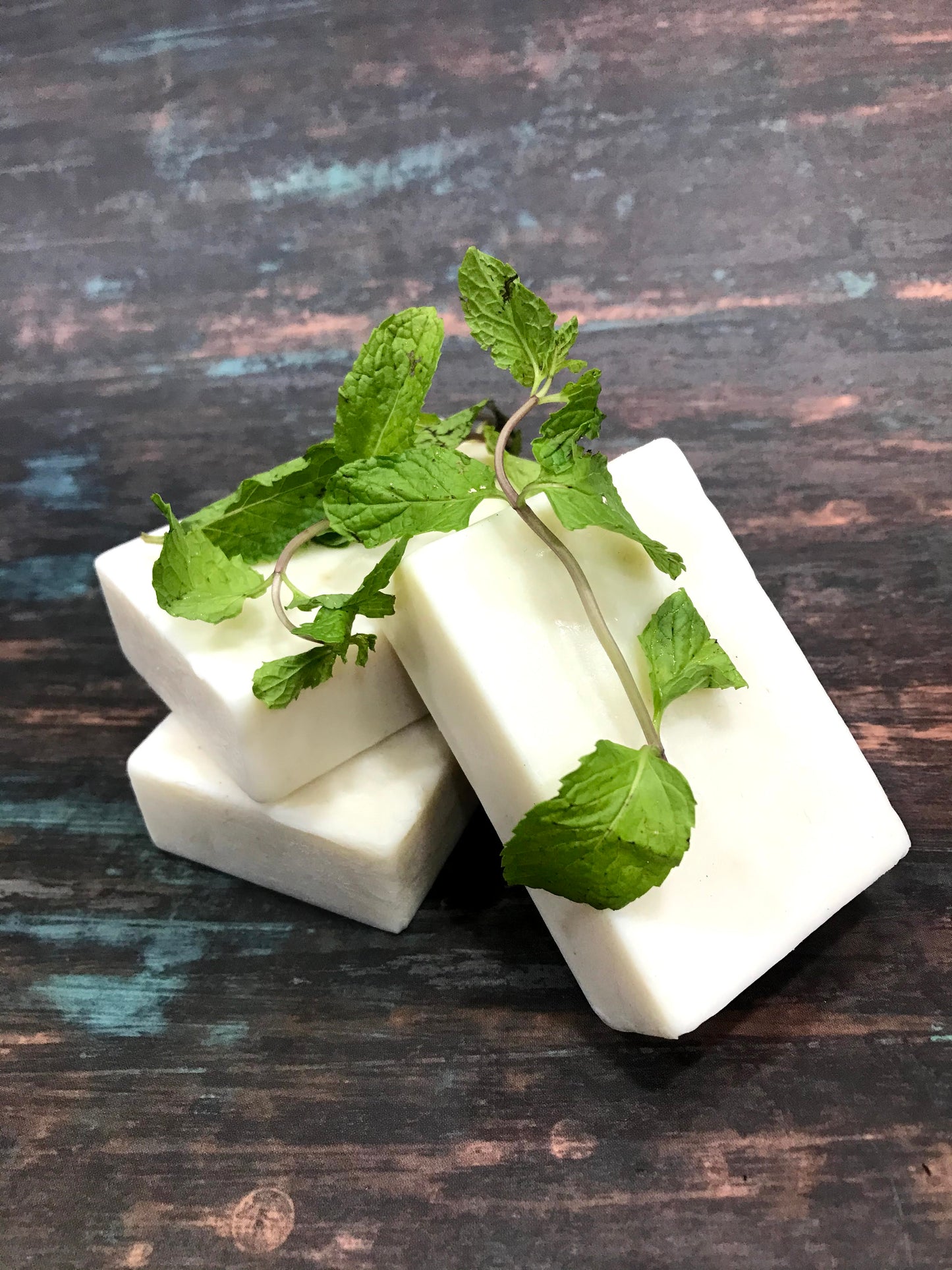 Lemon Mint Cold Process Soap Pack of 2