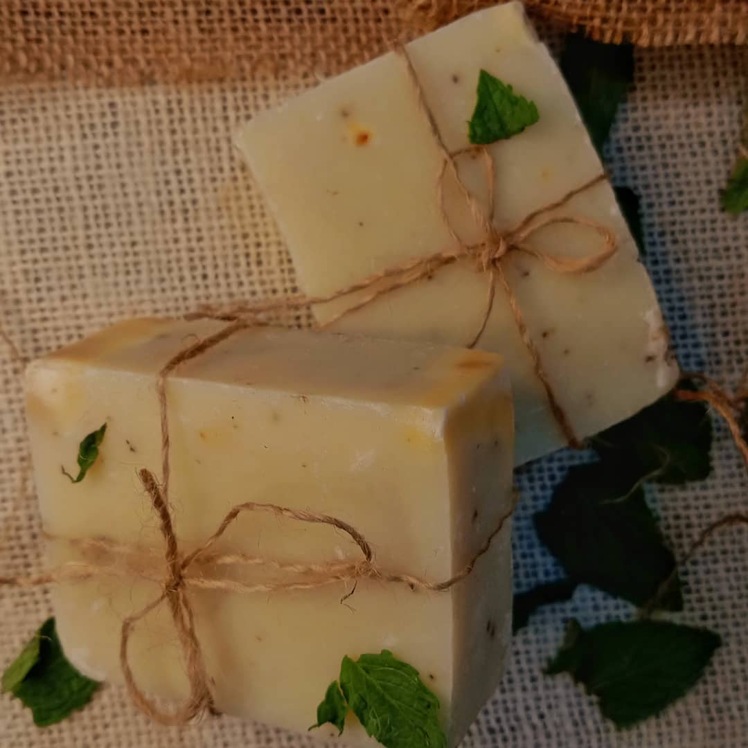 Tea Basil Cold Process Soap