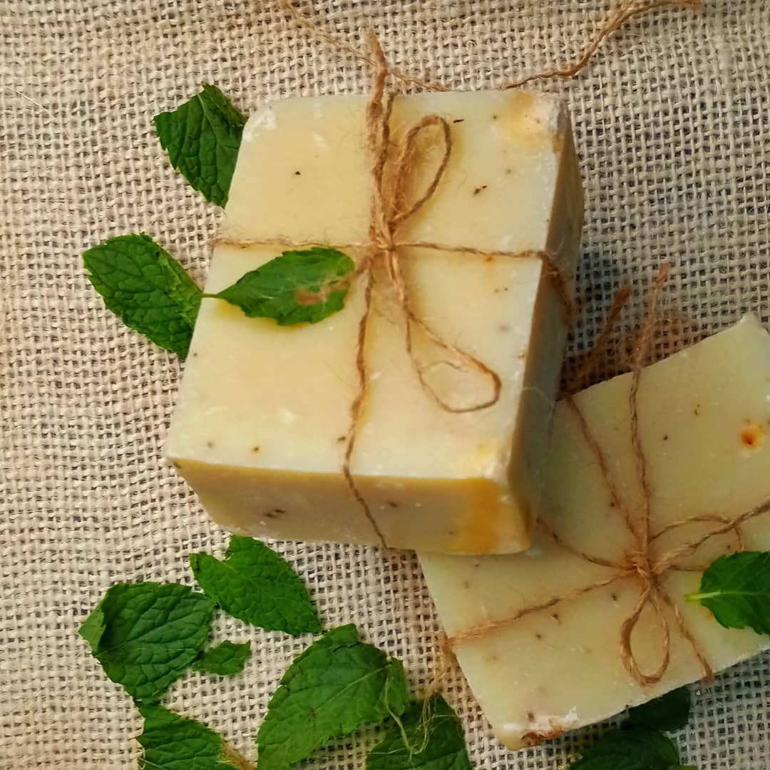 Tea Basil Cold Process Soap