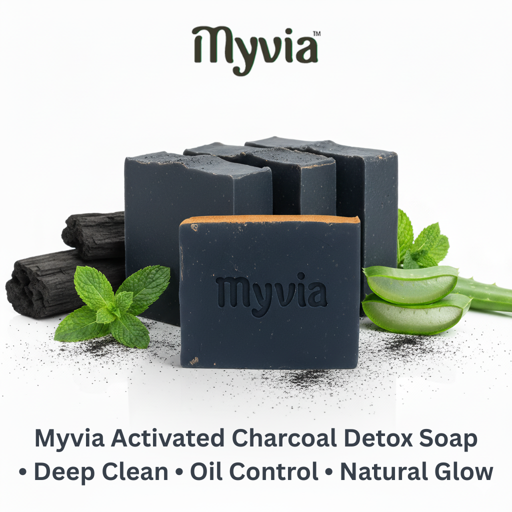 Charcoal Gold Soap Pack of 2