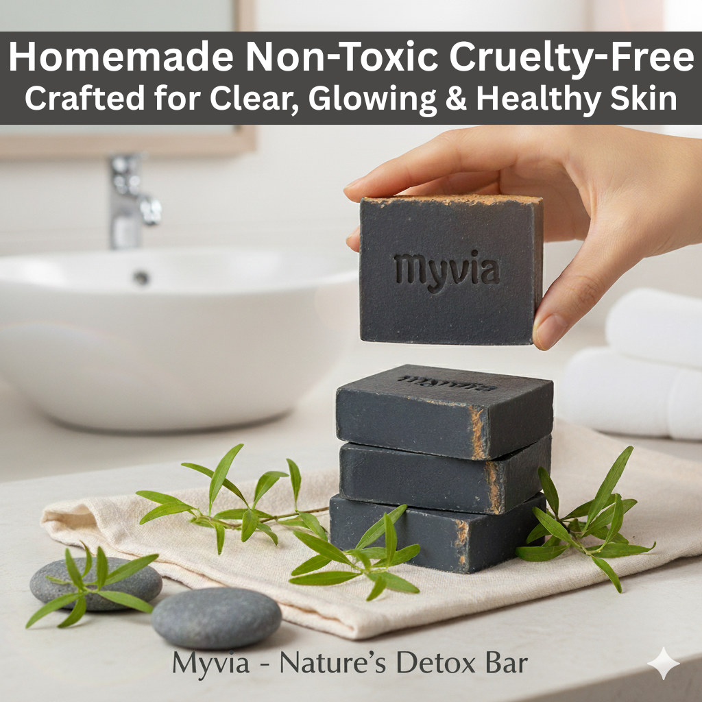 Charcoal Gold Soap Pack of 2