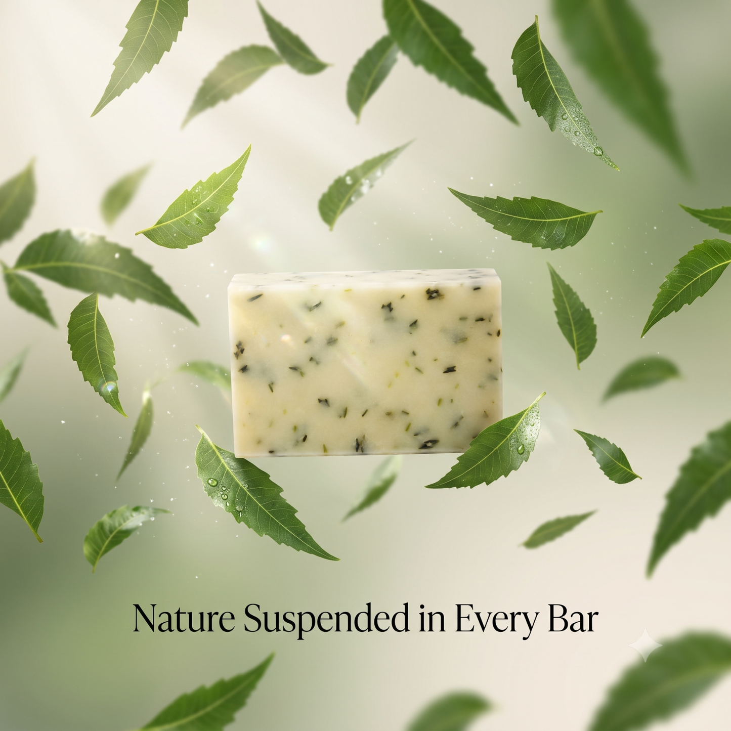 Neem Cedar Wood Cold Process Soap Pack of 2