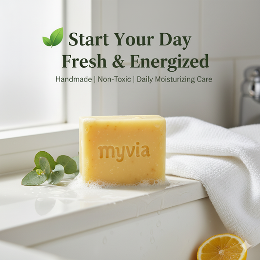 Lemon Grass Cold Process Soap Pack of 2