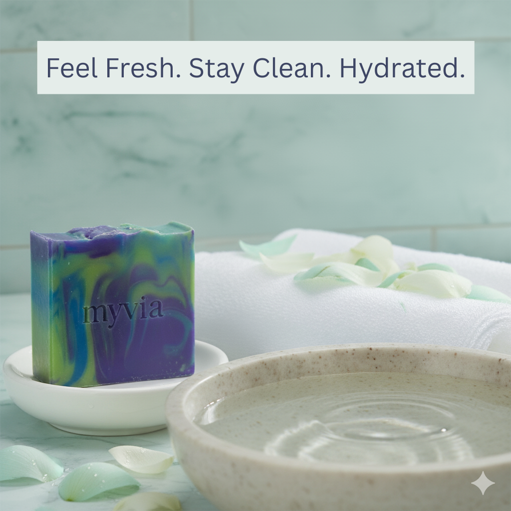 Aqua Cold Process Soap Pack of 2