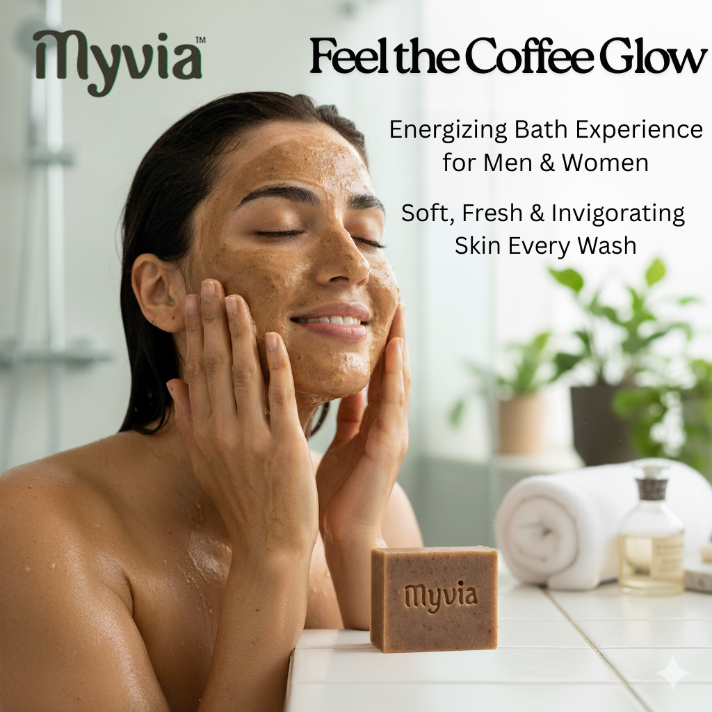 Coffee Cold Process Soap Pack Of 2