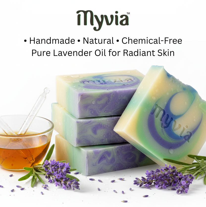 Lavender Cold Process Soap Pack of 2