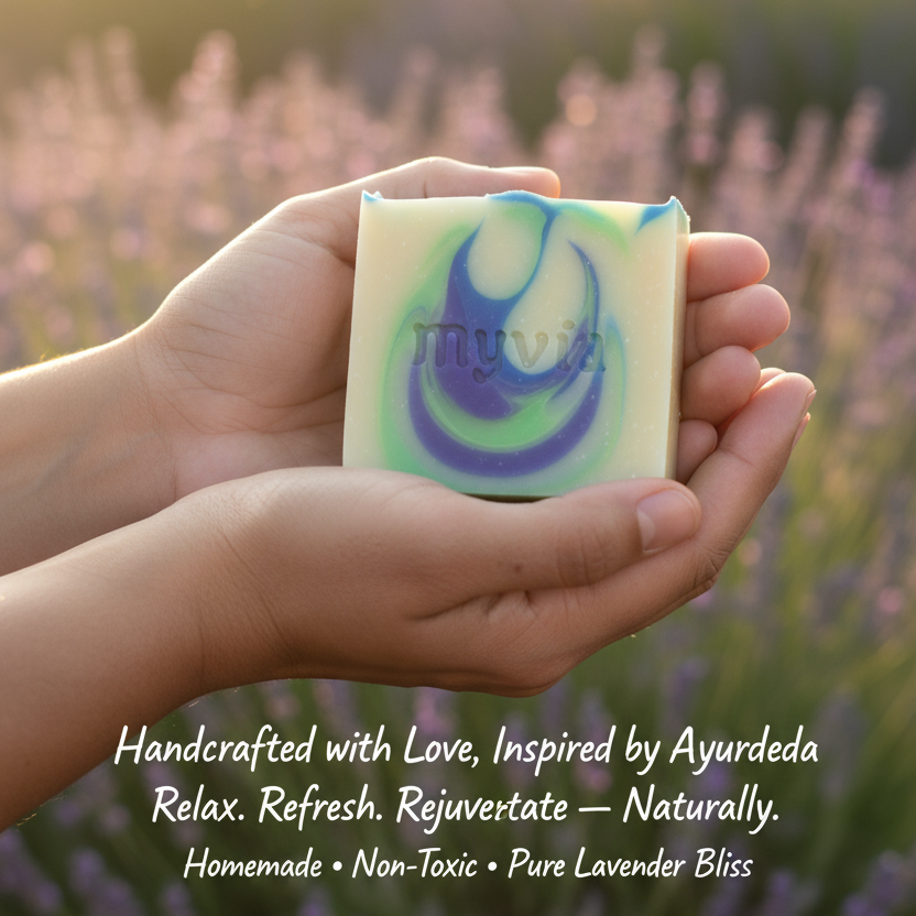 Lavender Cold Process Soap Pack of 2