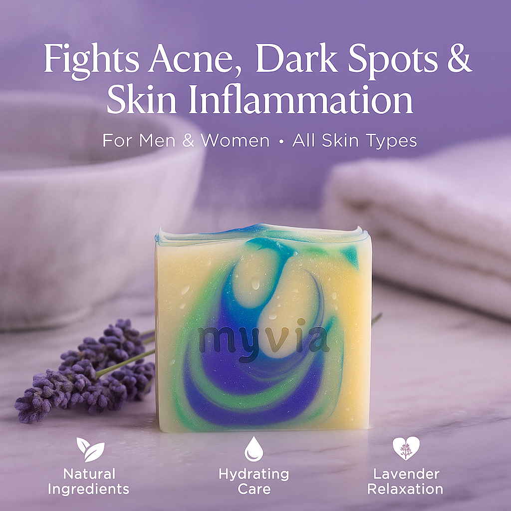 Lavender Cold Process Soap Pack of 2