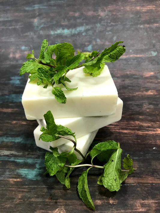 Lemon Mint Cold Process Soap