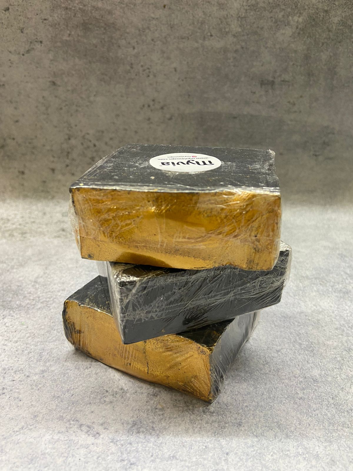 Charcoal Gold Soap