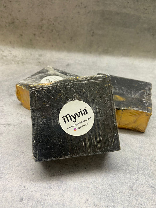 Charcoal Gold Soap